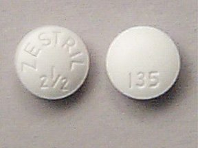 Image 0 of Zestril 2.5 Mg 90 Tabs By Almatica Pharma