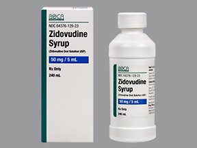 Image 0 of Zidovudine 50Mg/5Ml Syrup 240 Ml By Qualitest Products.