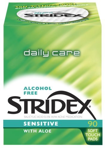 Image 0 of Stridex Sensitve Skin Aloe Mild 55 Pads