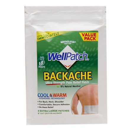 Image 0 of Wellpatch Backache Extra Large 4 Patches