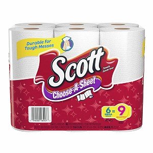 Scott Towels Mega 4x6 Pack 102 Sheets