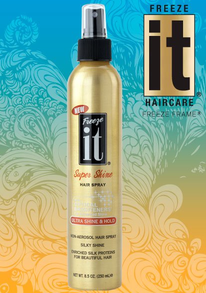 Image 0 of Freeze It Super Shine Hair Spray 8.5oz