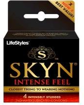 Image 0 of Lifestyles Skyn Intense Feel Condoms 4 Ct