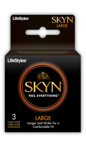 Image 0 of Lifestyles Skyn Large Condoms 3 Ct