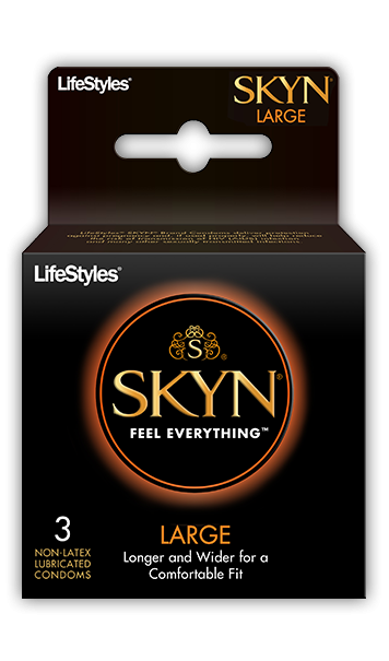 Lifestyles Skyn Large Condoms 3 Ct