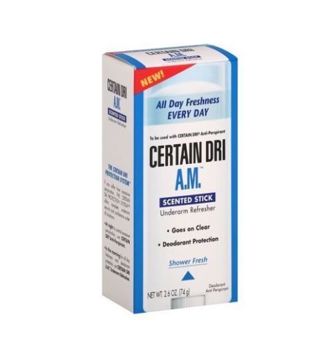 Certain Dri Antiperspirant Solid Am Refresh Deodorant 2.6 Oz