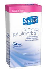 Suave Antiperspirant Clinical Fresh Powder 1.7 Oz