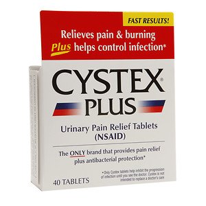 Cystex Plus Urinary Pain Relief 40 Tabs