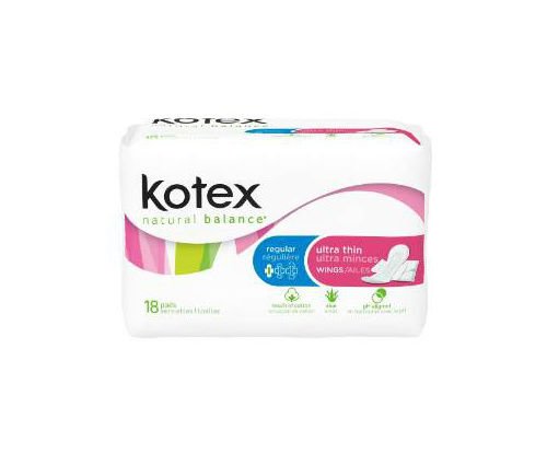 Image 0 of Kotex Ultra Thin Regular With Wings 12x18 Pads