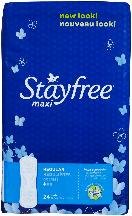 Image 0 of Stayfree Maxi Regular Unscented 8 x 24 Pads