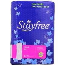 Image 0 of Stayfree Maxi Super 8 x 24 Pads