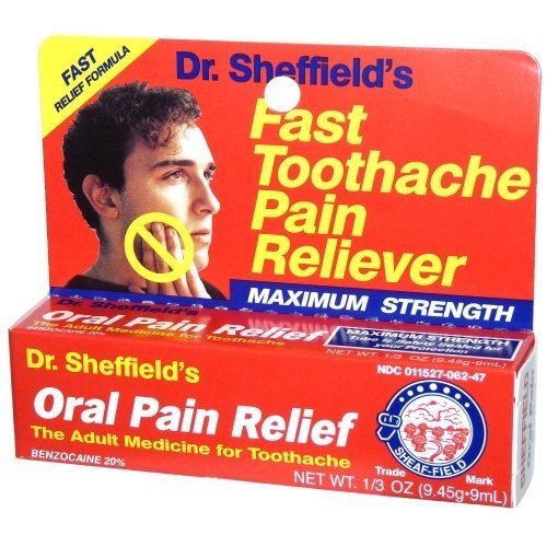 Adult Dr. Sheffield's Oral Pain Relief Gel .33 oz
