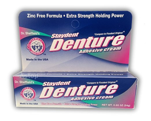 Dr. Sheffield Staydent Adhesive Denture Cream .85oz