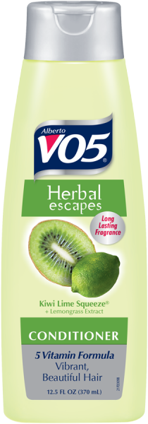 Alberto VO5 Herbal Escape Kiqi & Lime Squeeze Conditioner 12.5 Oz
