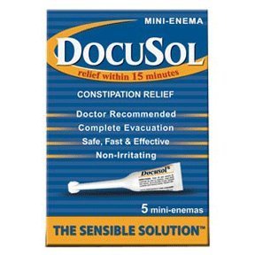 Docusol Laxative Mini Enema 5