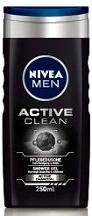 Nivea For Men Active Clean Body Wash 16.9 Oz