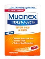 Mucinex Fast Max Cong Headache Liquid Gel 16 Ct