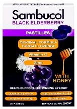 Sambucol Black Elderberry Pastilles 20