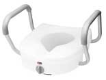 Gnp Raised Toilet Seat With Arms
