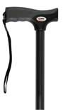 Image 0 of Gnp Folding Cane Soft Grip Black