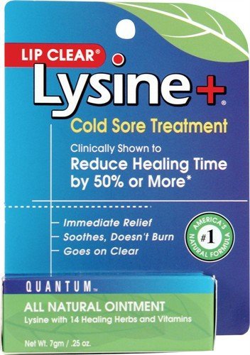 Lysine + Lip Clear Cold Sore Ointment 7 Gm