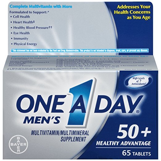 Image 0 of One-A-Day Men's 50+ Advantage Multivitamin 65