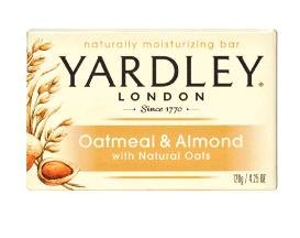Yardley Oatmeal Almond Bar Soap 4.25 Oz