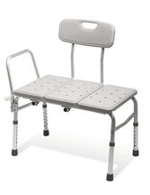 Image 0 of Medline Transfer Bench Full Grey