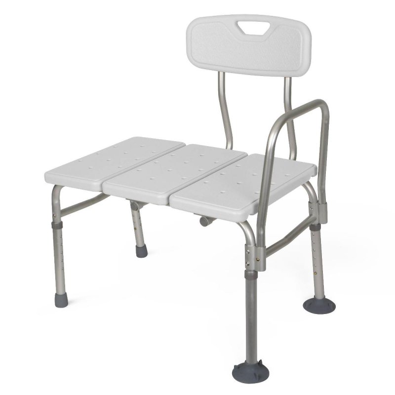 Medline Bath Shower Chair With Easy Back
