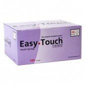 Easy Touch Syringe 28G 1/2'' 100 x 0.5 Ml