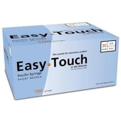 Easy Touch Syringe 30G 5/16'' 100 x 0.3 Ml