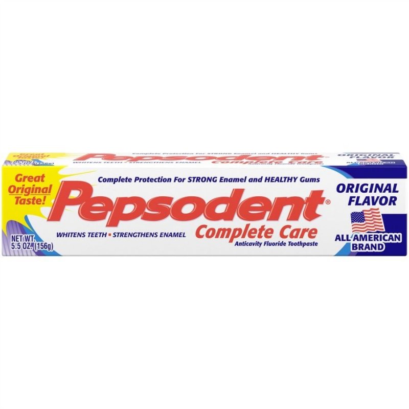 Pepsodent Complete Care Original Tooth Paste 5.5 Oz