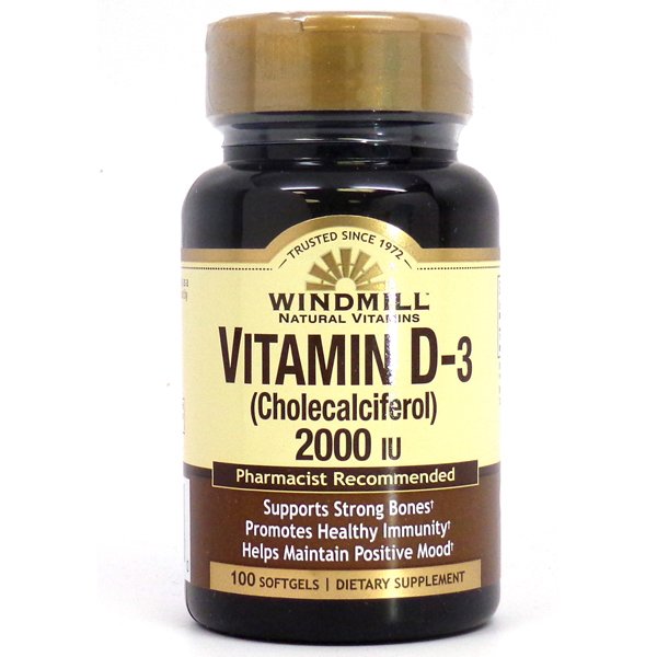 Image 0 of Vitamin D3 2000IU Soft Gels 100