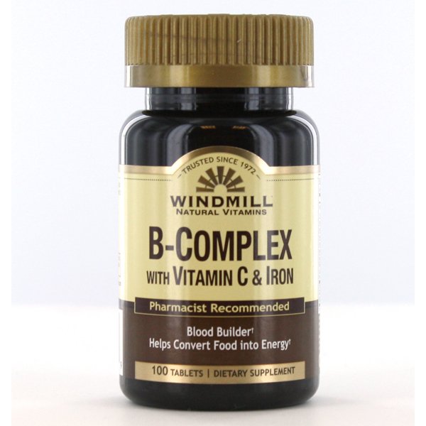 Image 0 of Vitamin B Complex With C & Iron 100 Tablet