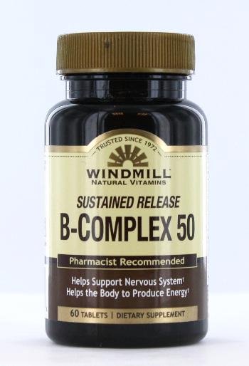 Image 0 of Vitamin B Complex 50 Sustained Release 60 Tablet