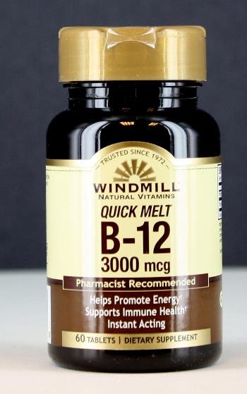 Image 0 of WindMill Vitamin B12 3000 Mcg 60 Quick Melts