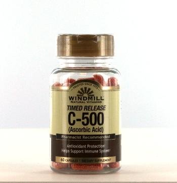 Image 0 of Vitamin-C 500 Mg Time Released 60 Capsule