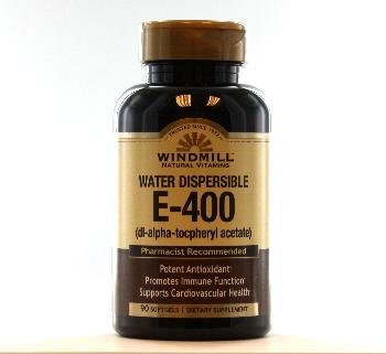 Image 0 of Vitamin E-400 Iu 60 Water Disposable Soft Gels 90