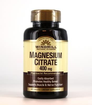 Magnesium Citrate 400 Mg 60 Tablet