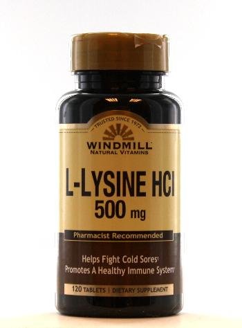 L-Lysine 500 Mg Hcl 120 Tablet