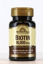 Biotin 10,000 Mcg 100 Tablet