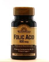 Folic Acid 800 Mcg 100 Tablet