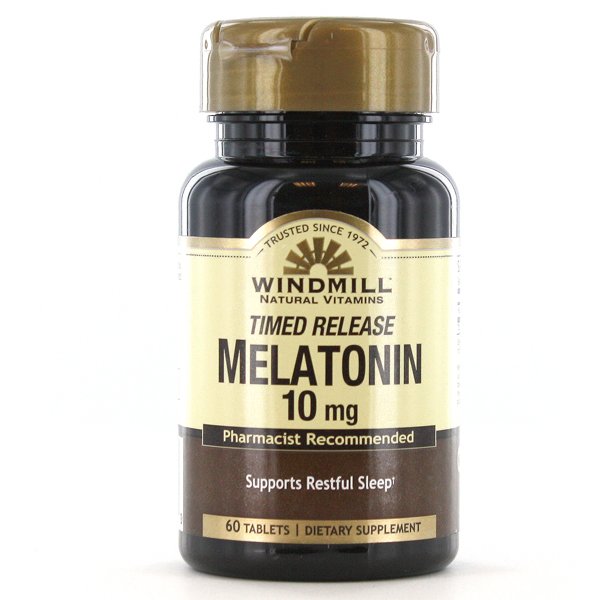 Melatonin 10 Mg Timed Release 60 Tablet