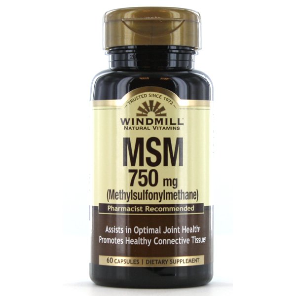 Msm 750 Mg 60 Capsules