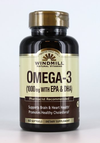 Image 0 of Omega 3 Epa & Dha Fish Oil 1000 Mg 60 Soft Gel Caps