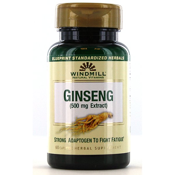 Ginseng 500 Mg Extract 60 Capsules