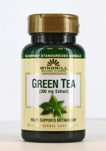 Green Tea 300 Mg Extract 60 Capsules