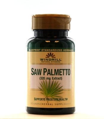 Image 0 of Saw Palmetto 320 Mg Extract 60 Caplets