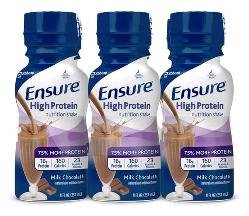 Image 0 of Ensure Active Hi Protein Muscle Chocolate 4 x 6 x 8 Oz