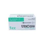 Ulticare Syringe 1/2'' 28G x 1CC 100 Ct